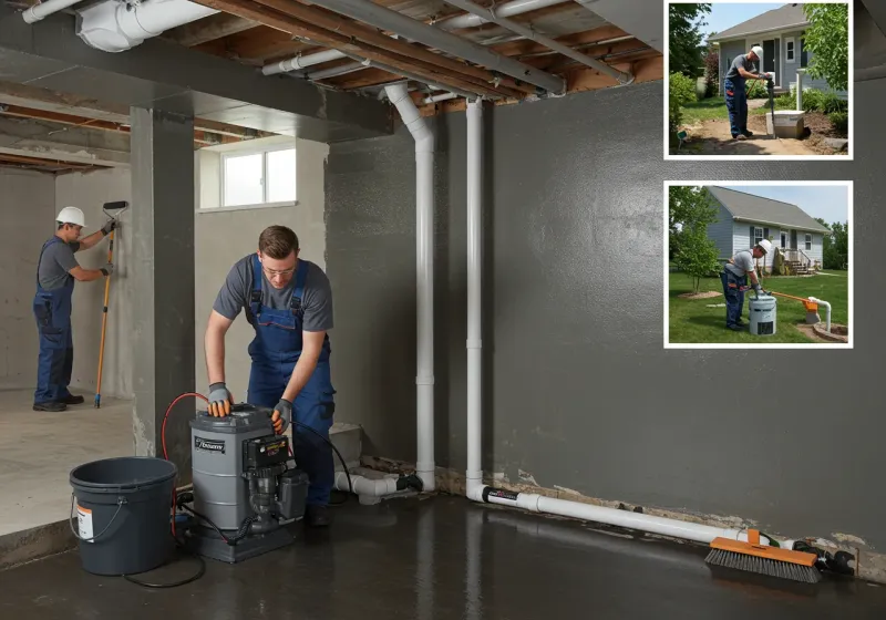 Basement Waterproofing and Flood Prevention process in Adrian, MO